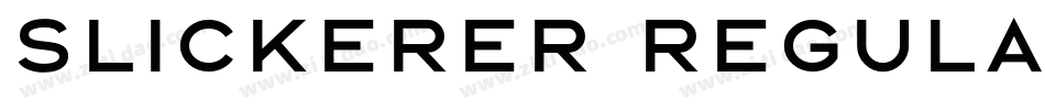 Slickerer Regular字体转换